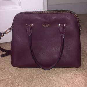 Kate spade plum medium sized crossbody